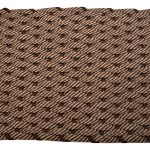 Rockport Premium Rope Mat 50/50 Tan/Brown insert Brown