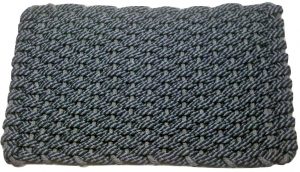 Rockport Rope Mat 50/50 Gray/Navy with Gray insert