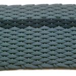 #396 Rockport Rope Mat Light Blue offset Navy stripe